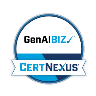 CertNexus GenAIBIZ badge
